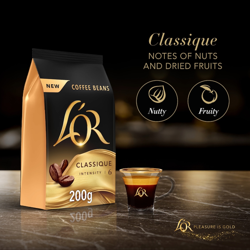 image 1 of L'OR Classique Coffee Beans 200g