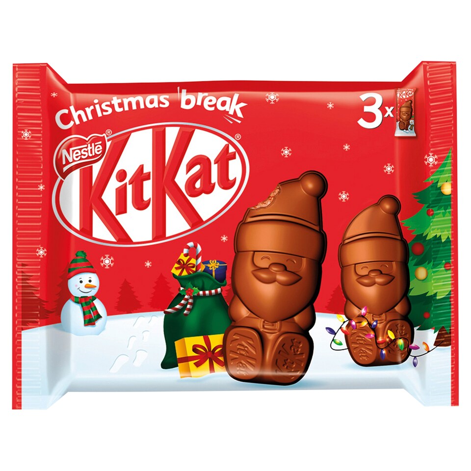 KIT KAT Santa Claus Multipack 3 x 29 g