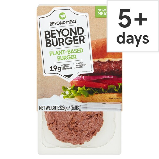 Beyond Burger Plant Based Patties 226G Tesco Groceries