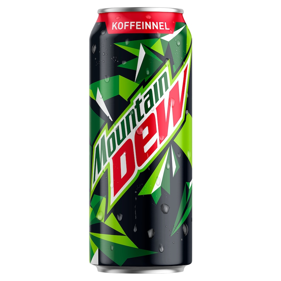 Mountain Dew koffeintartalmú citrus aromákkal ízesített szénsavas üdítőital 500 ml