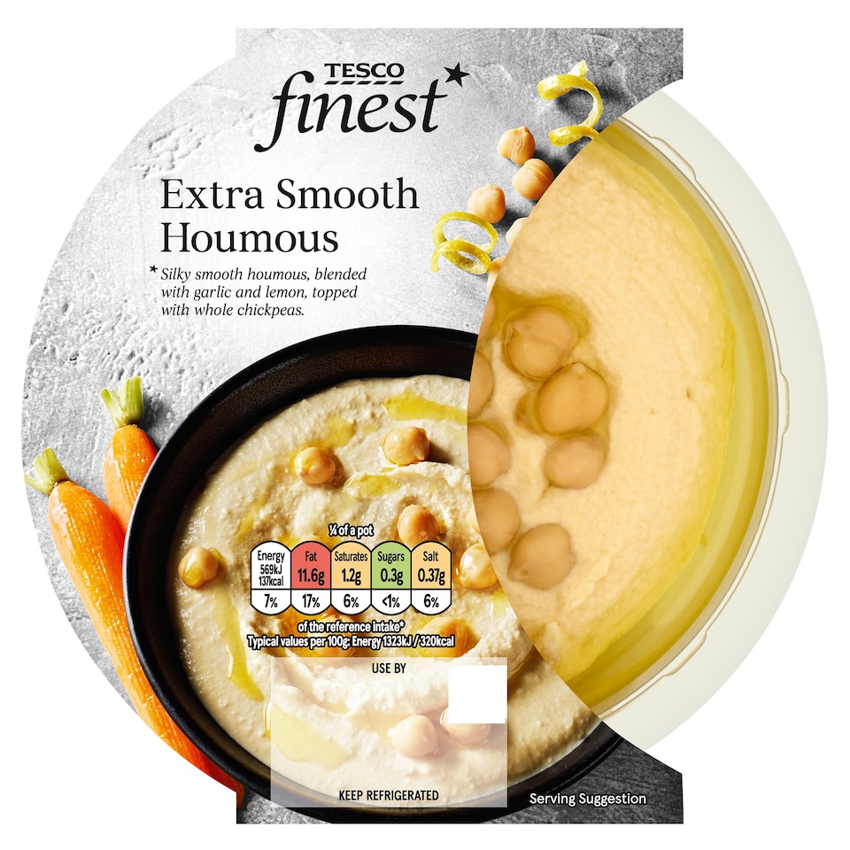 Tesco Finest Extra Smooth Houmous 170g