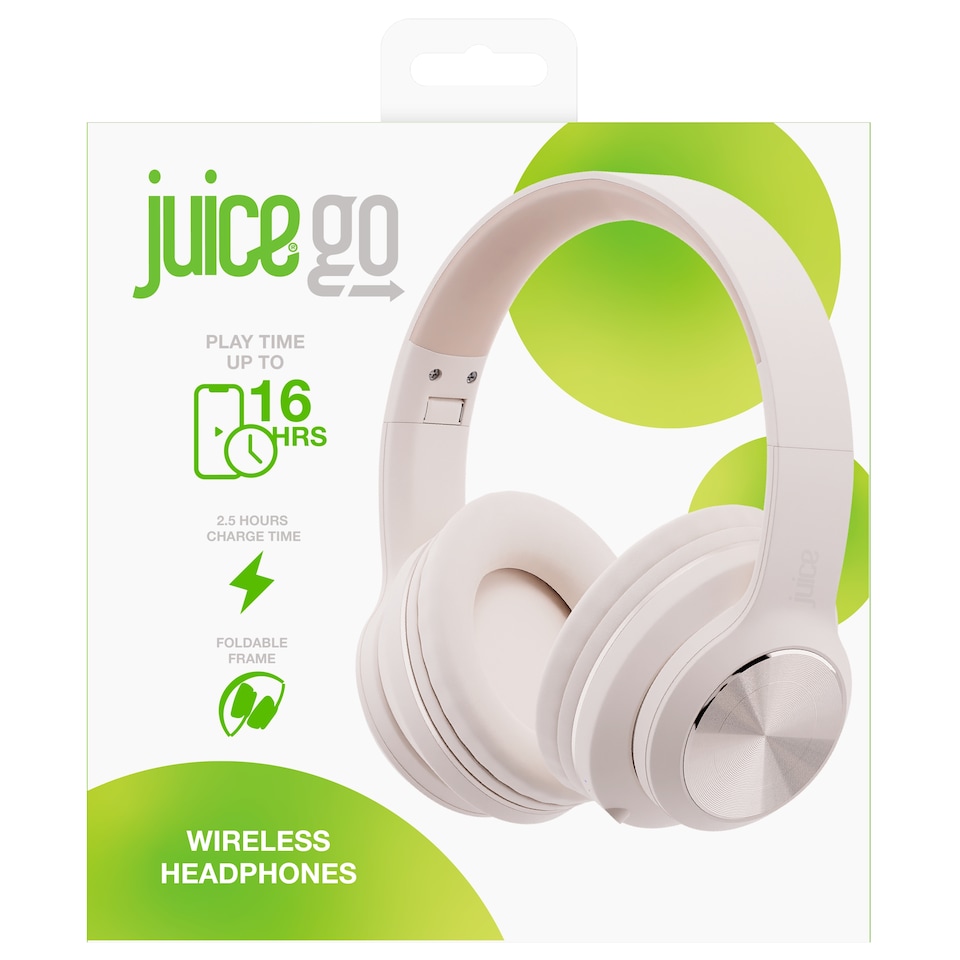 image 1 of Juice Go Wireless Headphones Cream
