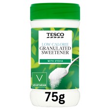 Tesco Stevia Sweet Granulated Low Calorie Sweetener 75G