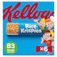 image 1 of Kellogg's Rice Krispies Milk Cereal Bars Multipack, 6x20g
