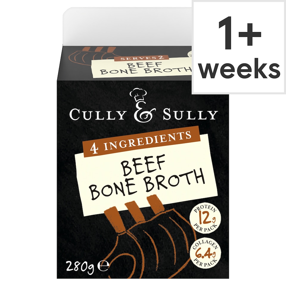 Cully & Sully Beef Bone Broth 280g 