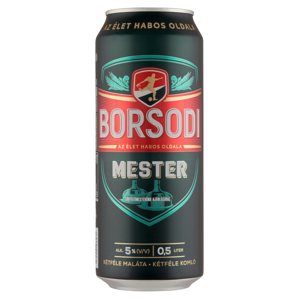 image 1 of Borsodi Mester Quality Lager Beer 5% 0,5 l