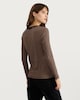 image 4 of F&F Cotton Rich Stripe Print Long Sleeved Top in Multi Black