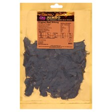 JUMBO ORIGINAL BEEF BILTONG 200G