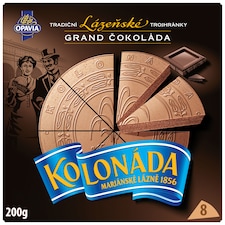 Kolonada Trojhránky s čokoládovou náplní Oplatky S moukou z programu Harmony. Box 200 g