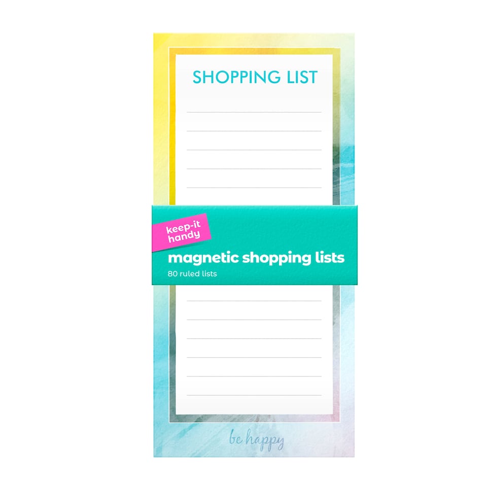 Keep It Handy Magnetic Shopping Lists
