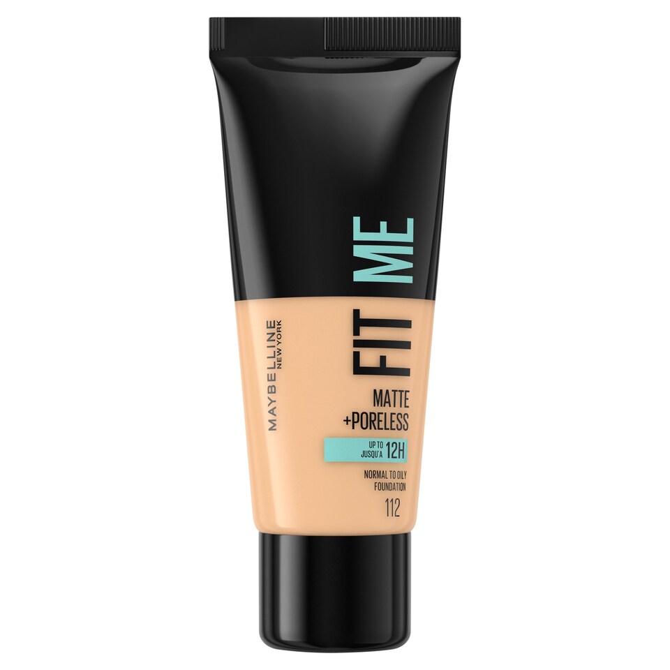 image 1 of Maybelline Fit Me Matte + Poreless Foundation, Shade 112, 30ml