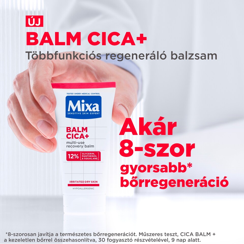 Mixa Balm Cica+ többfunkciós regeneráló balzsam 50 ml  1. kép