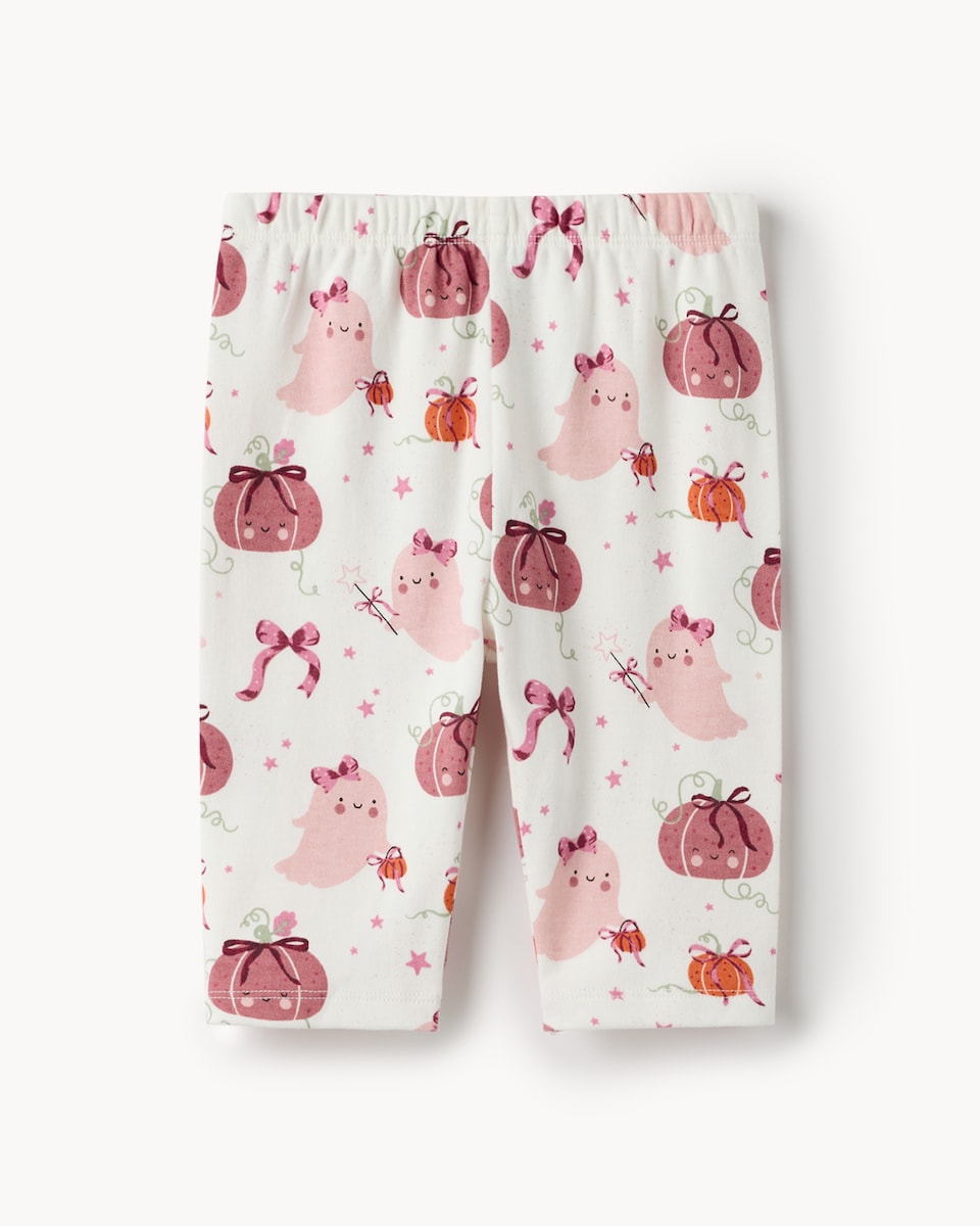 image 1 of F&F Baby Pure Cotton Pumpkin Pyjama Set in Pink