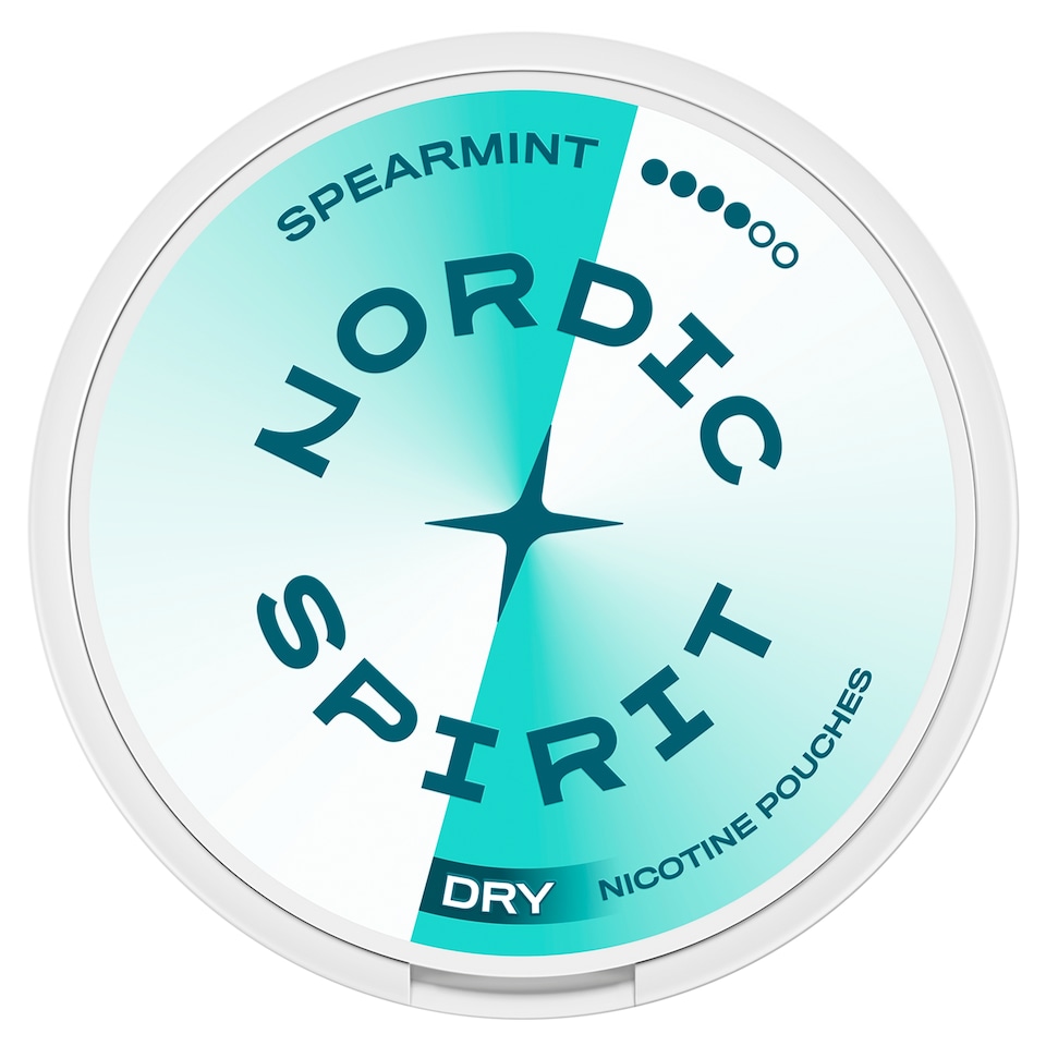 Nordic Spirit Spearmint X-Strong Nicotine Pouches 11mg
