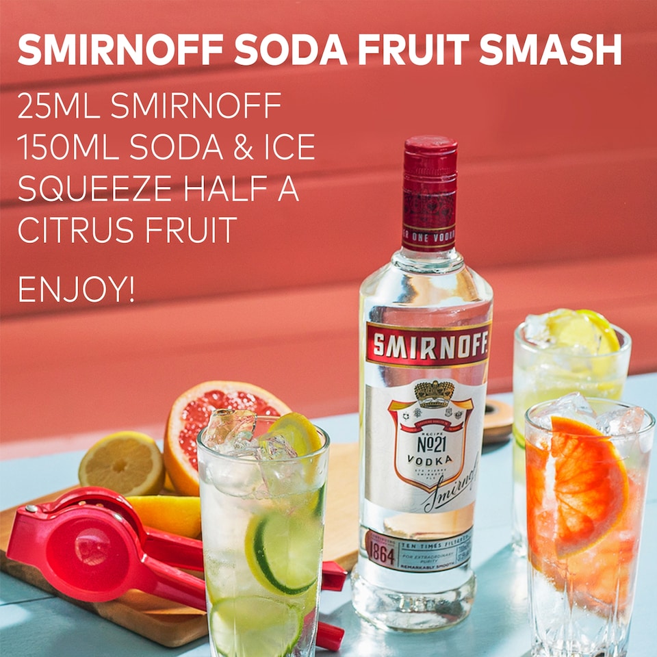 image 1 of Smirnoff Red Vodka 50Cl