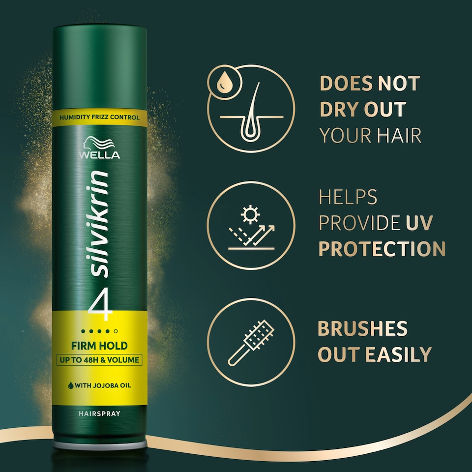 image 1 of Silvikrin Firm Hair Spray 250Ml