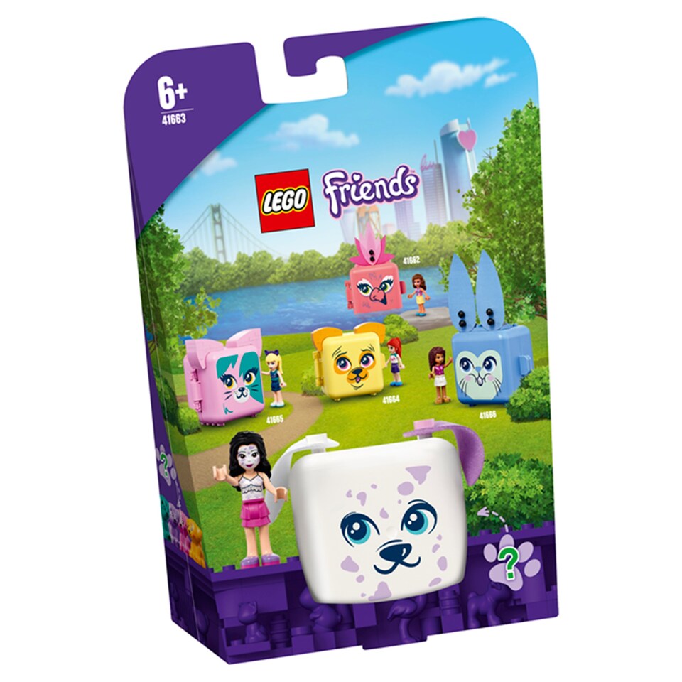 image 1 of LEGO Friends Emma's Dalmatian Cube 41663