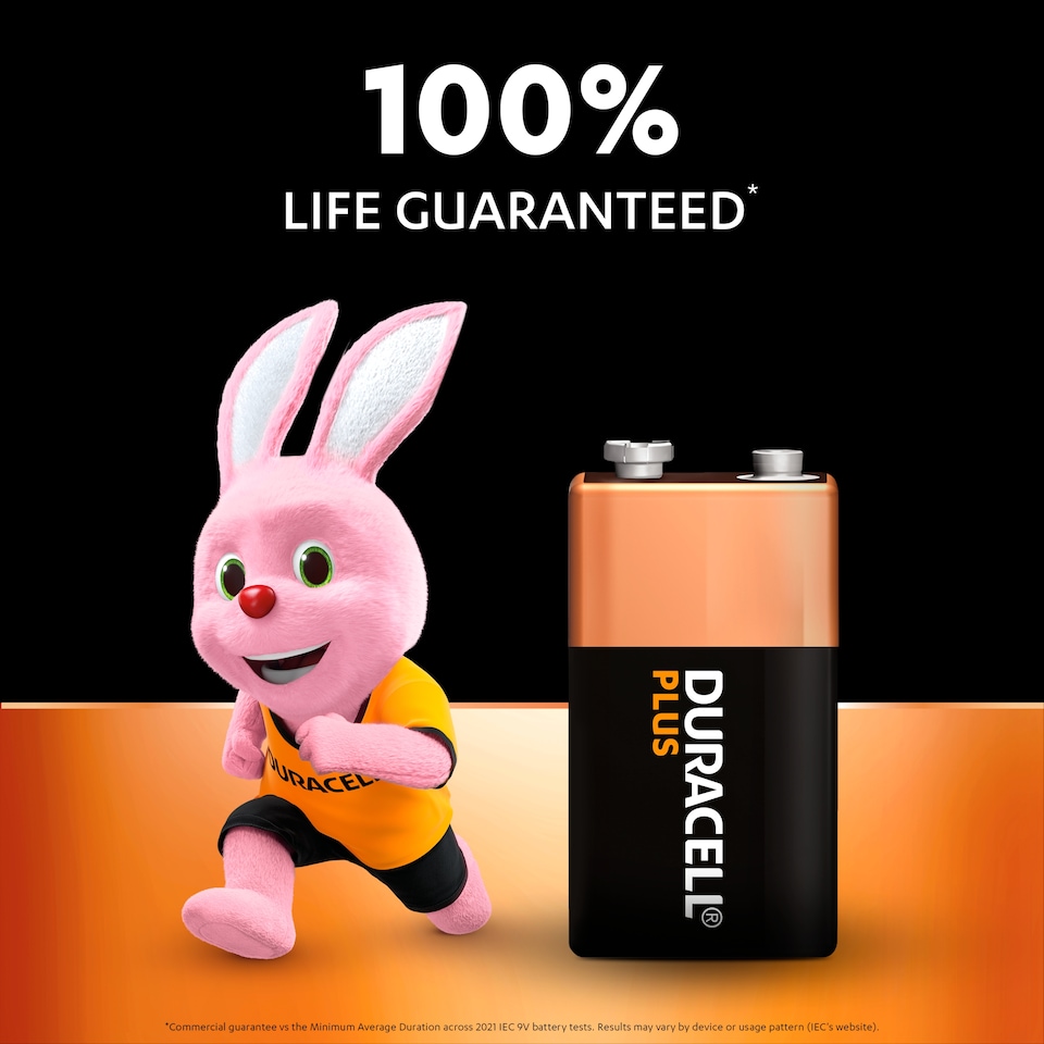 image 1 of Duracell Plus 9V 1 Pack