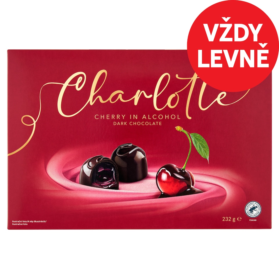 Charlotte Cherry in Alcohol Dark Chocolate 232g
