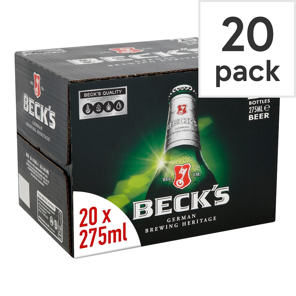 image 1 of Becks 20X275ml