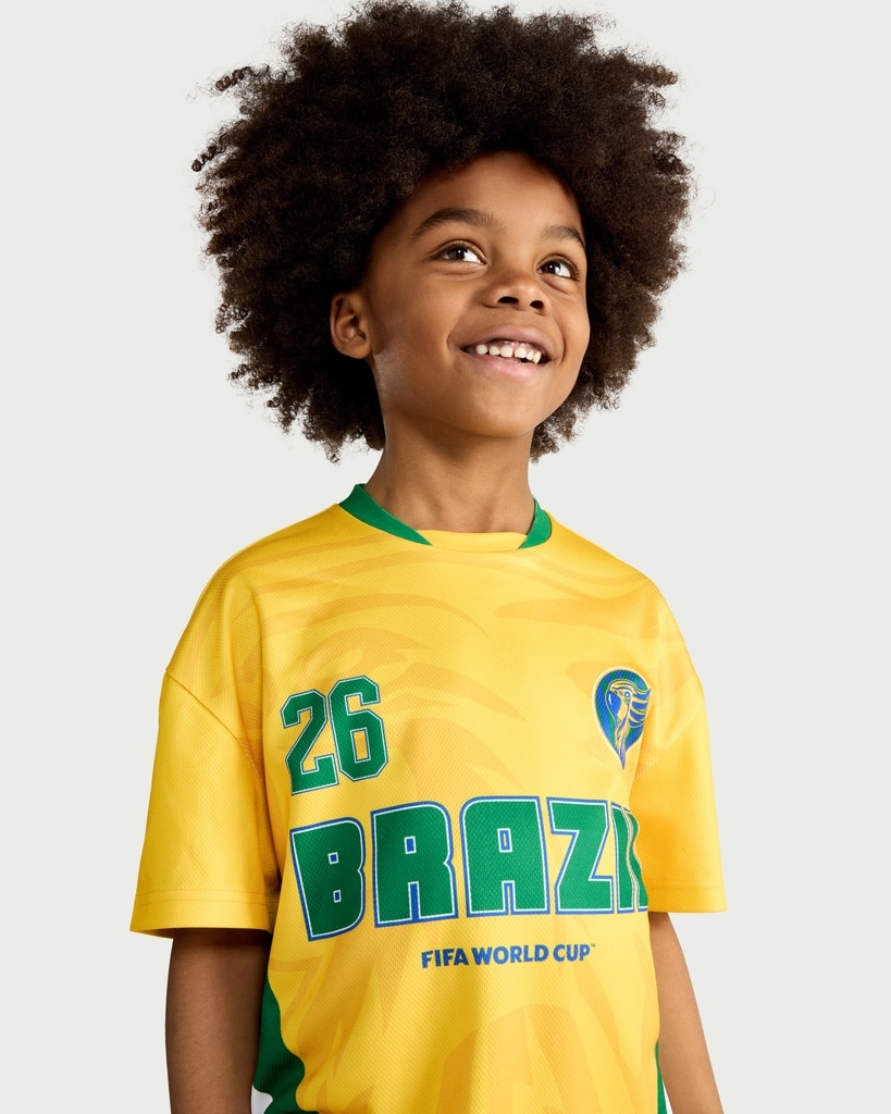 Brazil Fifa World Cup T-Shirt in Yellow
