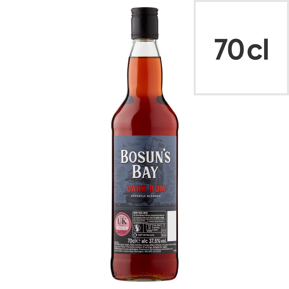 Bosun's Bay Dark Rum 70Cl