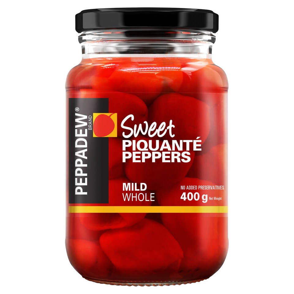 image 1 of Peppadew Sweet Piquante Mild Whole Peppers 400G