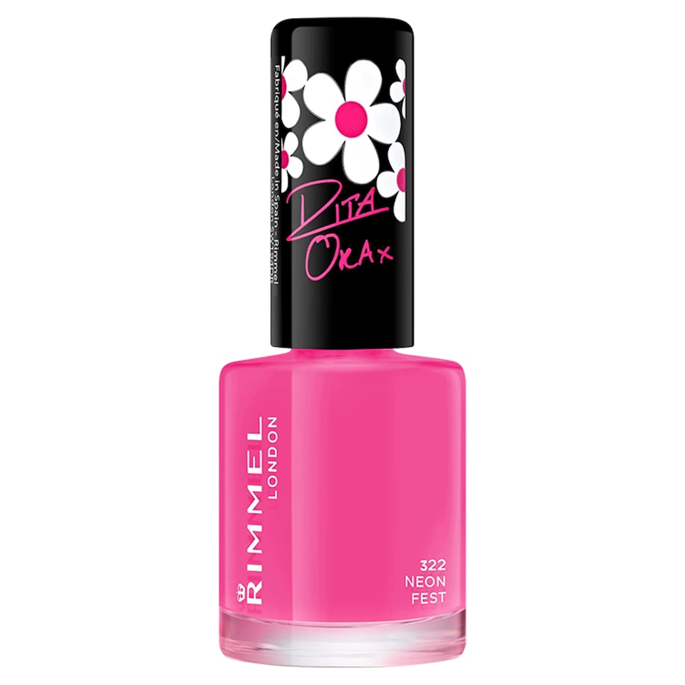 image 1 of Rimmel Nailpolish 60 Seconds Rita Ora Neon-Fest 8Ml