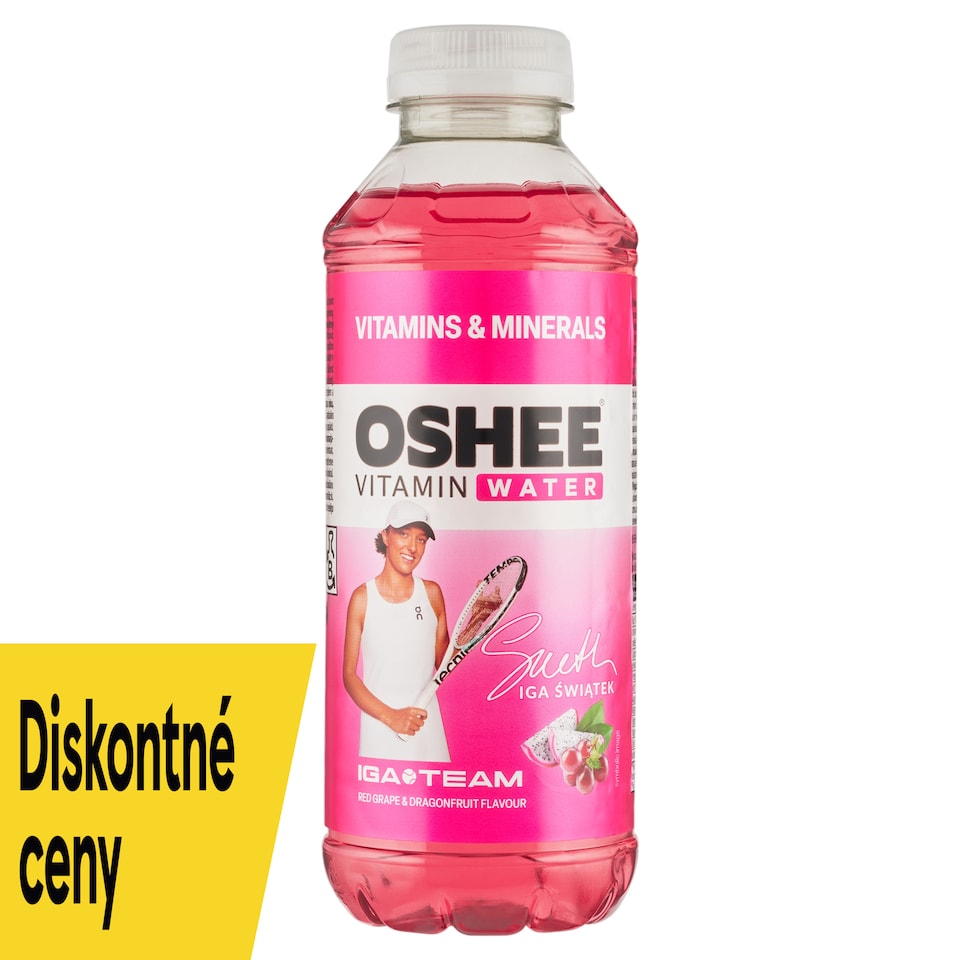 image 1 of Oshee Vitamin Water with Red Grape & Dragonfruit Flavour 555 ml