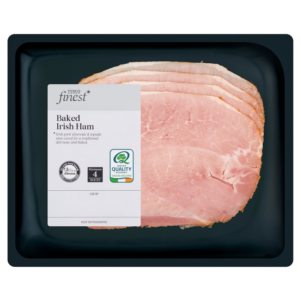 Tesco Finest Baked Irish Ham 140g