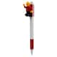 image 2 of Lego 2.0 Red Gel Pen with Minifigure