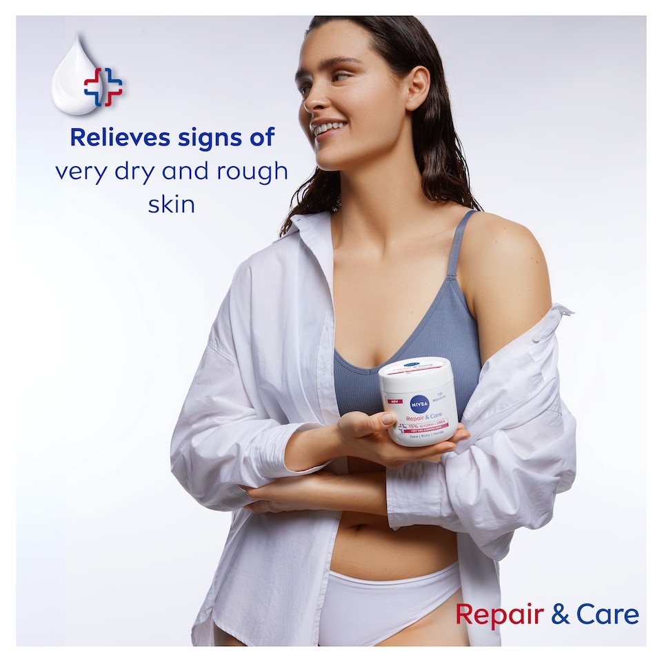 image 1 of NIVEA Repair & Care Moisturiser Very Dry & Rough Skin 400ml
