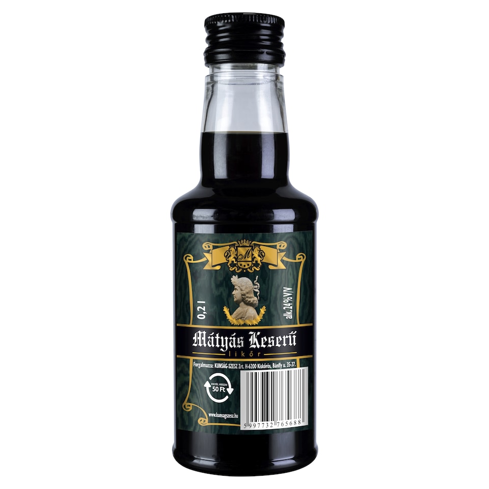 Mátyás keserű likőr 24% 0,2 l