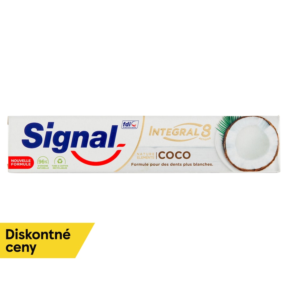 image 1 of Signal Nature Elements Integral 8 Coco Toothpaste 75 ml