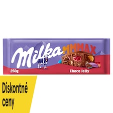 Milka čokoláda Mmmax Choco Jelly mliečna s želé 250 g