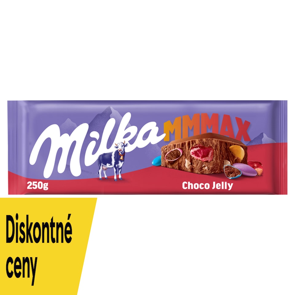 image 1 of Milka Mmmax Choco Jelly Milk Chocolate 250 g