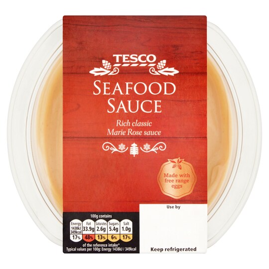 TESCO SEAFOOD SAUCE 300g Tesco Groceries