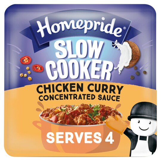 Homepride Slow Cooker Chicken Curry Concentrated Sauce 170G Tesco