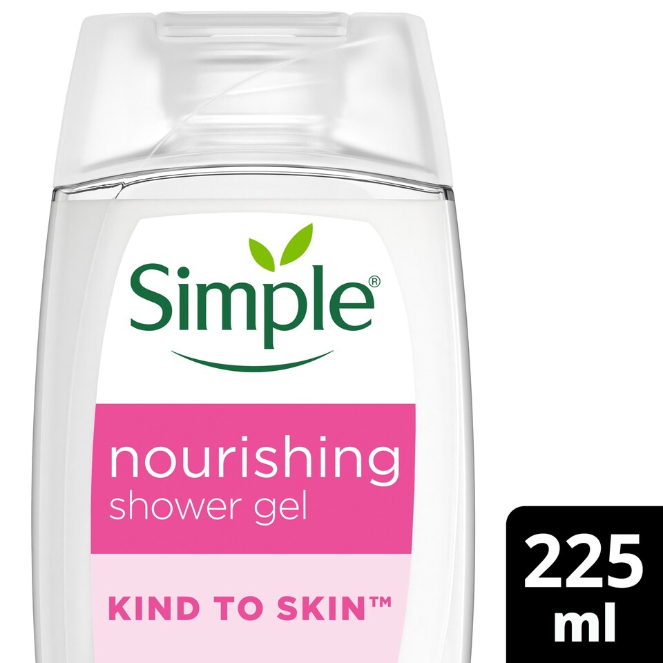image 1 of SIMPLE Nourishing Shower Gel Body Wash 225ml