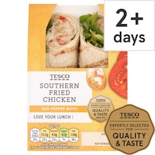 Tesco Southern Fried Chicken Wrap (C)