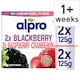 image 1 of Alpro Blackberry Raspberry & Cranberry Soya Dairy Free Yoghurt Alternative 4x125g