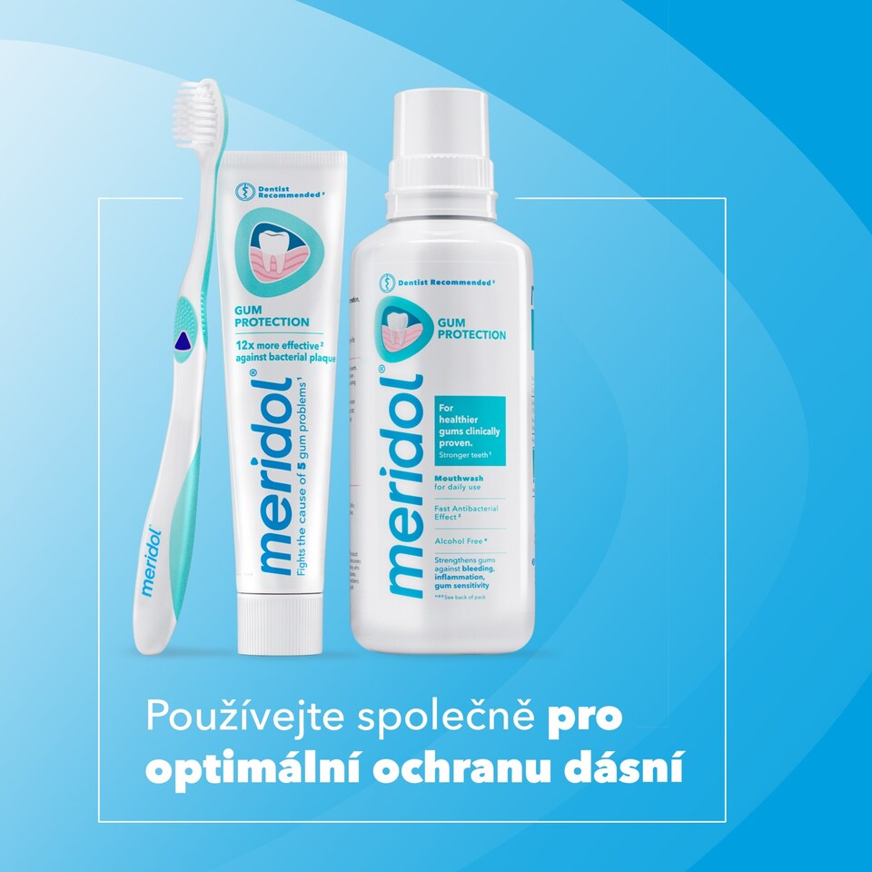 image 1 of meridol Gum Protection Soft Manual Toothbrush