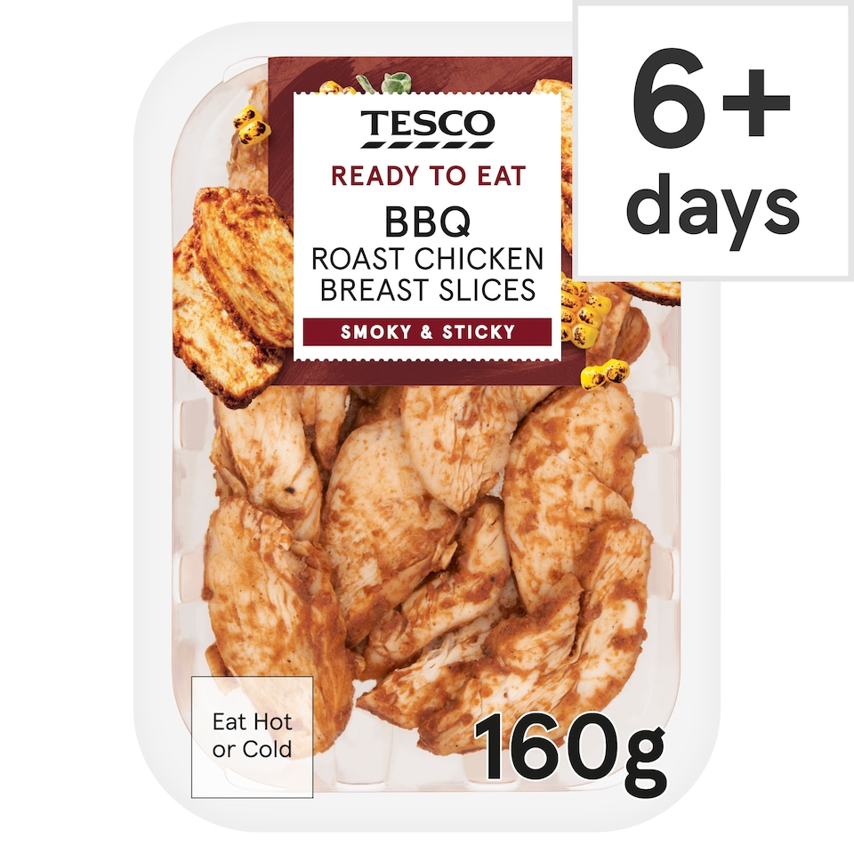 TESCO BBQ Roast Chicken Slices 160g
