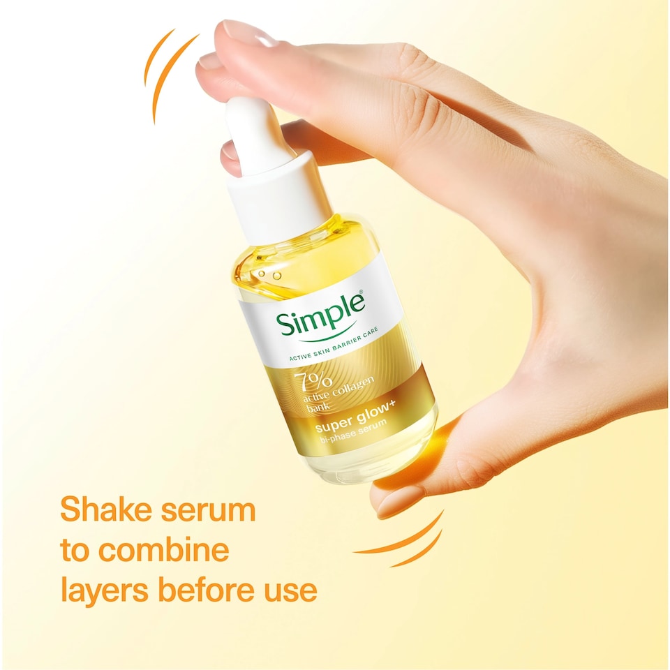 image 1 of Simple super glow+ bi-phase serum 30ml