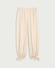 image 4 of The F&F Edit Tie Hem Balloon Trousers in Camel