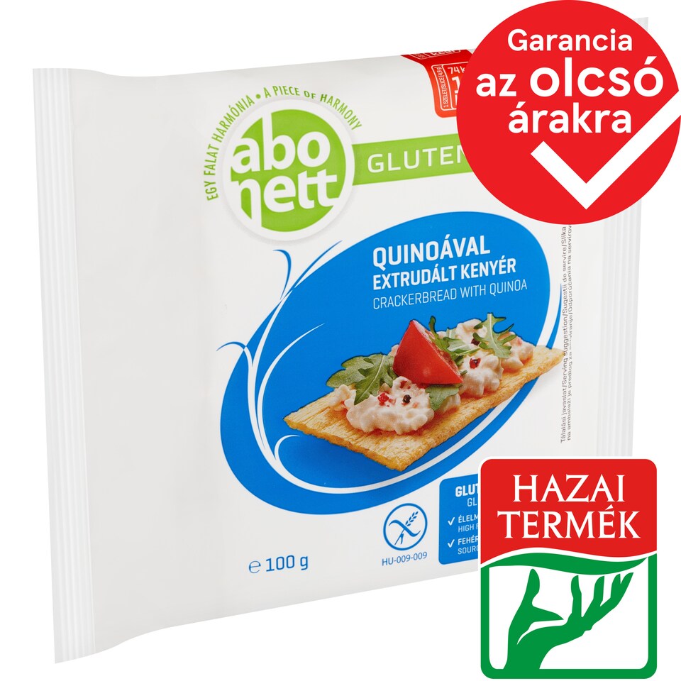 Abonett Gluten-Free Crackerbread with Quinoa 100 g