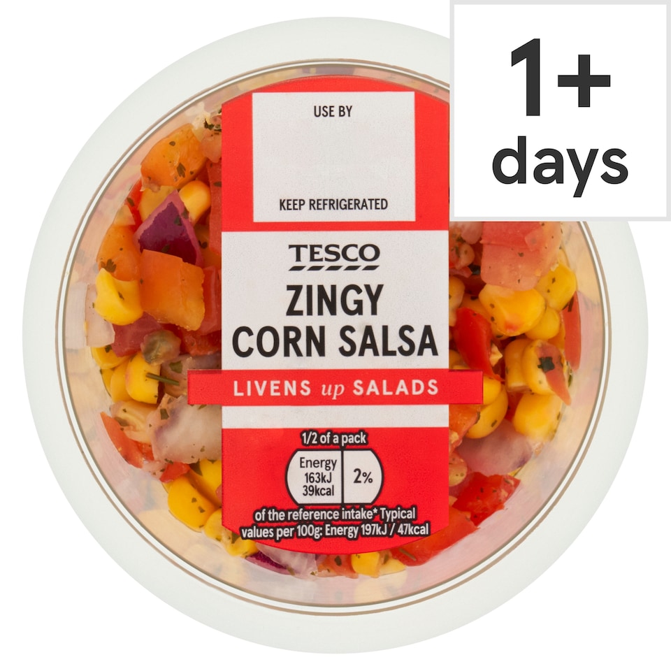 Tesco Zingy Corn Salsa 165g