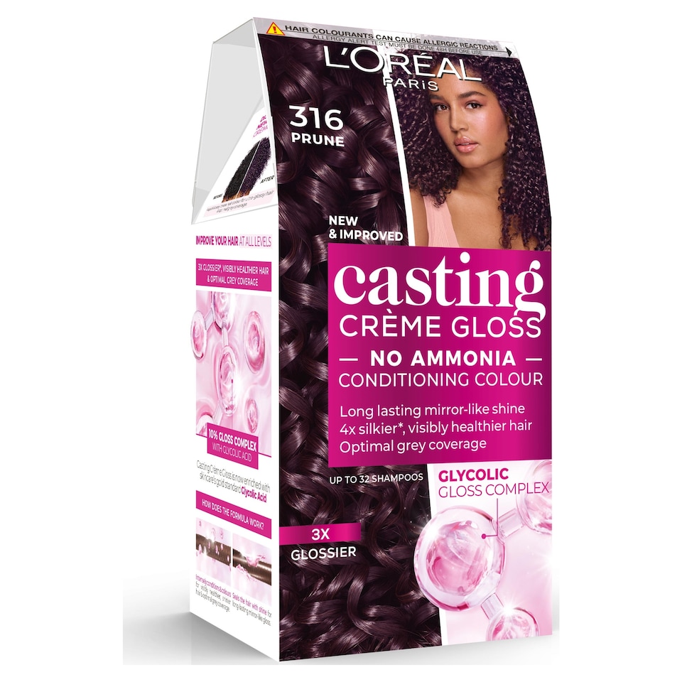 image 1 of L'Oreal Paris Casting Creme Gloss 316 Plum Semi-Permanent Hair Dye