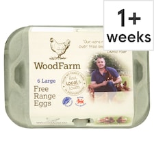 WoodFarm Free Range Eggs 6 Large