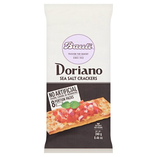 Doria Doriano Cracker 240G Tesco Groceries
